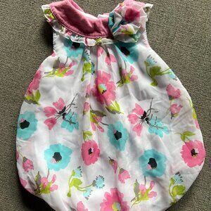 Baby Essentials Not Just the Basics 6 Month Floral Romper